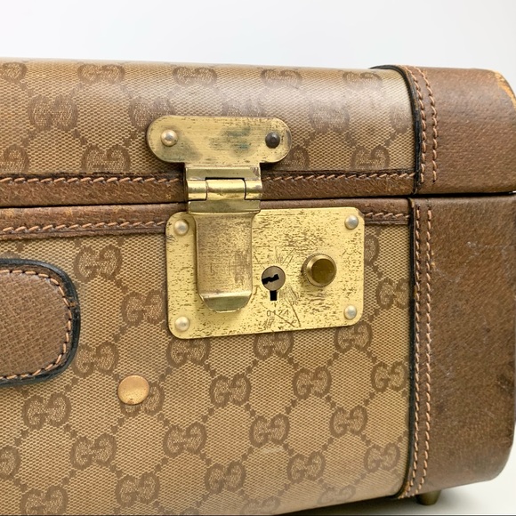 GUCCI 1960s Vintage Trunk Suitcase - Picture 7 of 16